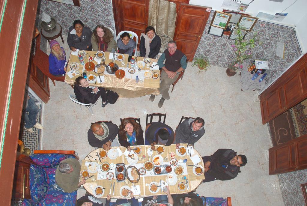 La Colombe Blanche Hotell Moulay Idriss Eksteriør bilde