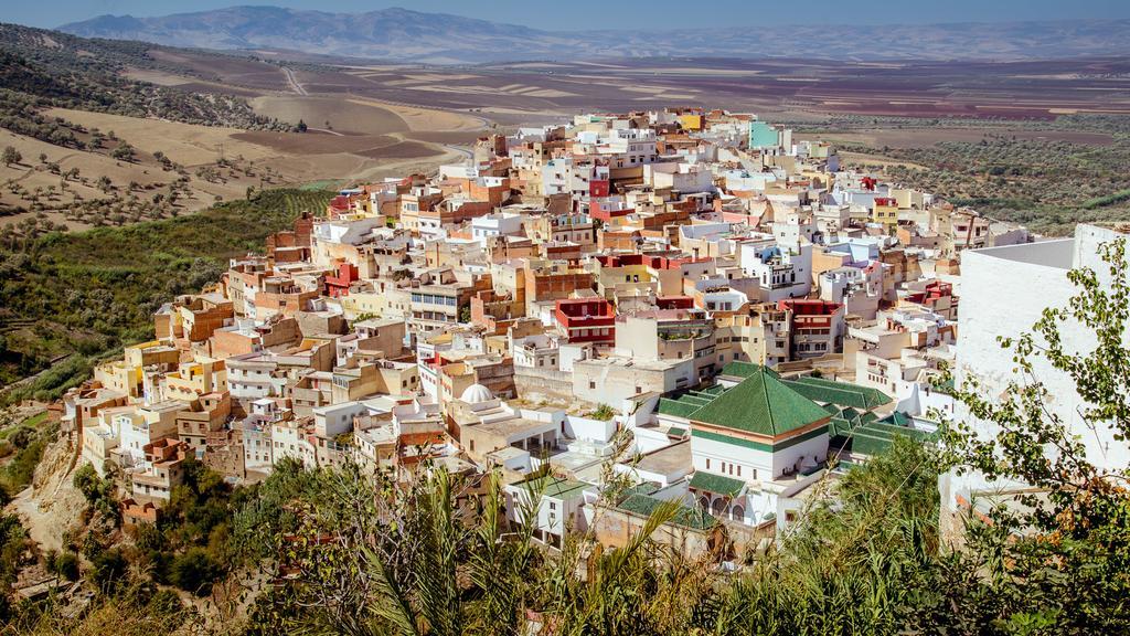 La Colombe Blanche Hotell Moulay Idriss Eksteriør bilde